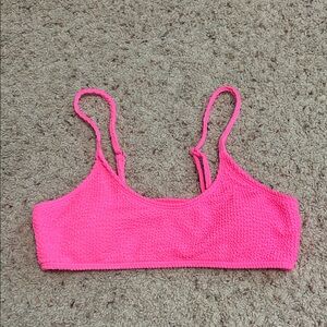 SHEIN Pink Bikini Top